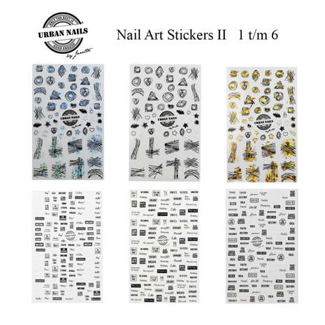 Urban Nails Nail Art Stickers NAS||05